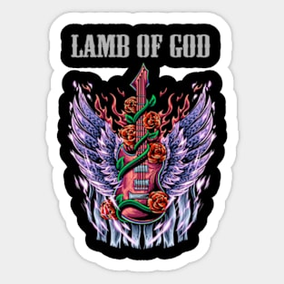 LAMB OF GOD BAND Sticker